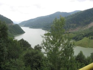 Lacul Vulturilor,or Eagles’ Lake, a periglacial lake, located on the Buzău River in the Carpathian Mtns in Transylvania.