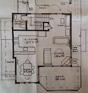 Original Design of Great Room 