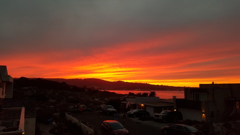 Sunset Over Monterey Bay